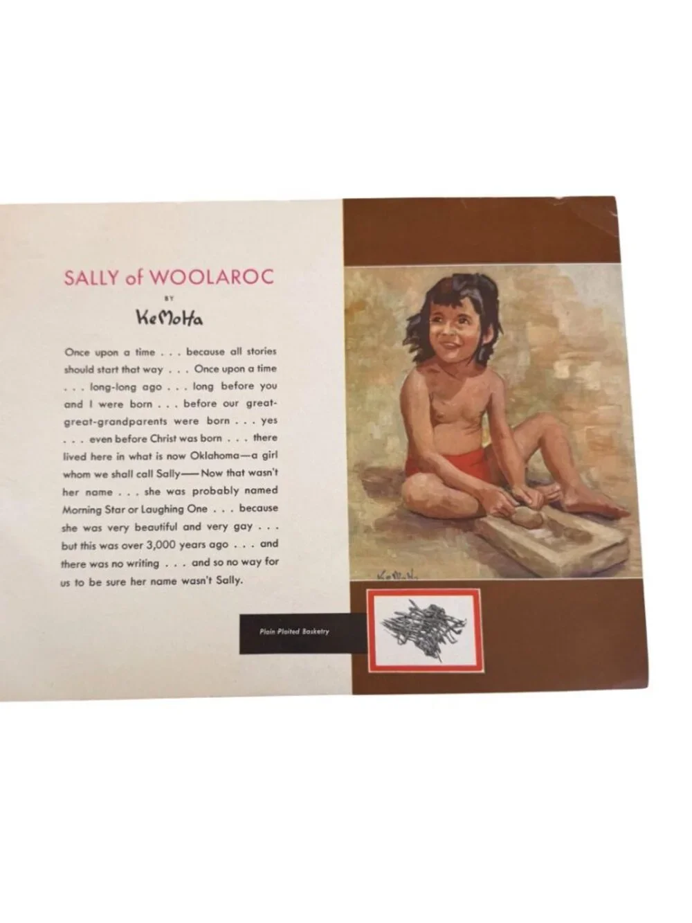Sally Of Woolaroc Booklet Ke Mo Ha Osage Indian Museum Patrick Patterson 1952